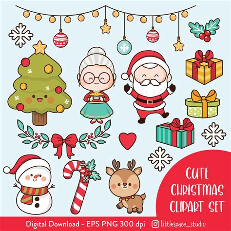 cute christmas clip art|easy christmas clip art.